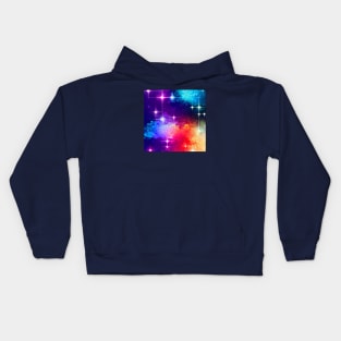 The colors of space Kids Hoodie